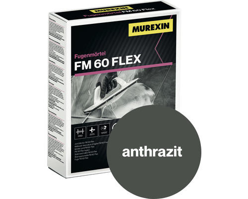 Fugenmörtel Murexin FM 60 Flex anthrazit 2 kg