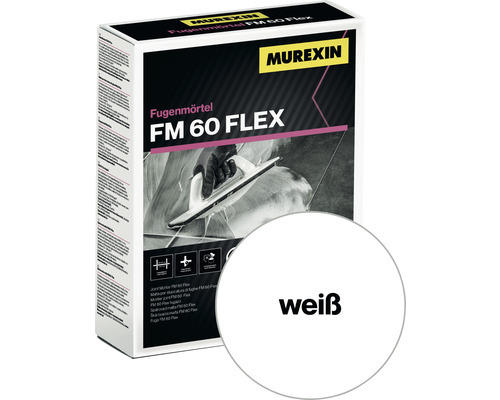 Fugenmörtel Murexin FM 60 Flex weiss 2 kg