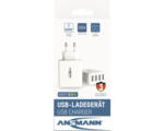 Hornbach Ladeadapter USB-Ladegerät Ansmann HC430 4-fach USB weiß