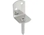 Hornbach Holzzaunbeschlag Flechtzaunhalter Kaiserthal 30 x 38 x 2 mm edelstahl edelstahl 1 Stück