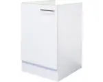 Hornbach Spülenunterschrank Flex Well Varo weiß 50x82x57 cm mit Drehtür