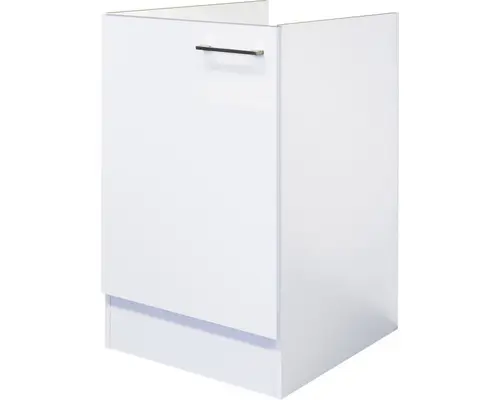 Spülenunterschrank Flex Well Varo weiß 50x82x57 cm mit Drehtür