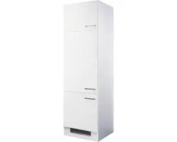 Kühlumbauschrank Flex Well Varo weiß 60x200x57 cm mit Drehtür