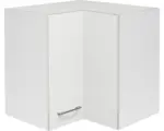 Hornbach Eckhängeschrank Flex Well Varo weiß 60x54,8x32 cm mit Drehtür