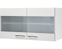 Glashängeschrank Flex Well Varo weiß 100x54,8x32 cm mit Drehtür