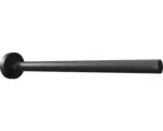 Hornbach Handtuchstange Reika Saku 5,2x51,5x5,2 cm ausziehbar schwarz matt 81004250