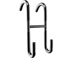 Doppel-Handtuchhaken Reika Saku schwarz matt 81003783