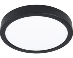 LED Außendeckenleuchte Stahl/Kunststoff IP44 20,5W 2400 lm 3000 K warmweiß HxØ 30x285 mm Agrolis 2 schwarz