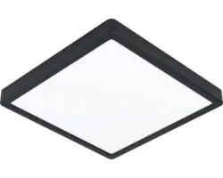 LED Außendeckenleuchte Stahl/Kunststoff IP44 20,5W 2400 lm 3000 K warmweiß HxLxB 30x285x285 mm Agrolis 2 schwarz