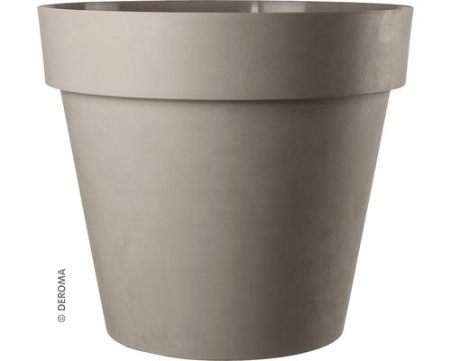 Pflanztopf Deroma Vaso Like Ø 51,4 H 51,4 cm Kunststoff braun