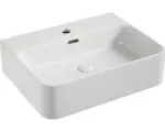 Hornbach Aufsatzwaschbecken Jungborn Three 52x40 cm weiß glänzend