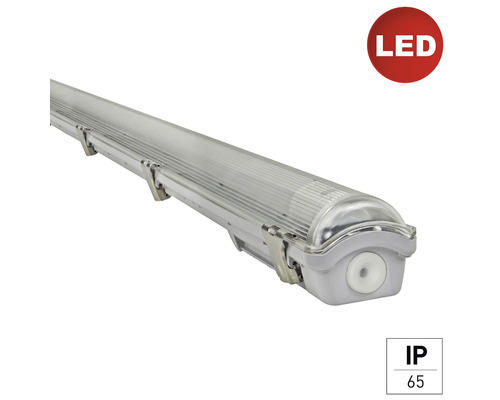 LED Feuchtraum Wandleuchte e2 classic-power L 1x24 W IP65 grau