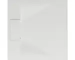 Hornbach Extraflache Duschwanne Breuer Lite Line 90x90x2,6 cm 1938011000017 weiß matt strukturiert