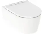 Hornbach Wandtiefspülklosett-Set Gerberit One ohne Spülrand Abgang waagrecht inkl. WC-Sitz weiß