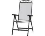 Hornbach Klappsessel Siena Garden 65 x 60 x 103 cm Stahl anthrazit