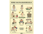 Hornbach Sauna Baderegel-Tafel roro für Damen