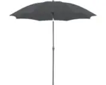 Hornbach Sonnenschirm Marktschirm Doppler Active Green Edition Waterproof Ø 210 cm Polyester anthrazit