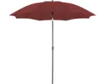 Hornbach Sonnenschirm Marktschirm Doppler Active Green Edition Waterproof Ø 210 cm Polyester bordeaux