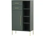 Hornbach Highboard Möbelpartner Kent 117,4x67,1x33,1 cm grün