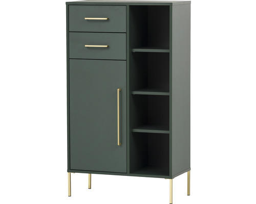 Highboard Möbelpartner Kent 117,4x67,1x33,1 cm grün