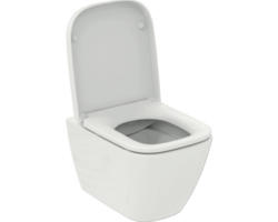 Wand-WC Set Ideal Standard i.life S Tiefspüler ohne Spülrand weiß glänzend mit WC-Sitz T473801