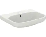 Hornbach Standard-Waschtisch Ideal Standard i.life S 60 cm x 48 cm weiß glänzend ohne Beschichtung