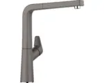 Hornbach Küchenarmatur Blanco Avona 526928 mit Handbrause vulkangrau
