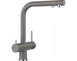 Hornbach Küchenarmatur Blanco Fontas mit Filterfunktion vulkangrau 526942