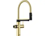Hornbach Küchenarmatur Blanco Drink Hot mit Filterfunktion für Kochend heißes Wasser satin gold 527428