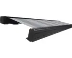 Hornbach SOLUNA Kassettenmarkise Exquisit 2,5x2 Stoff Dessin 7109 Gestell DB703 dunkelgrau Antrieb links inkl. Motor und Wandschalter