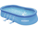 Hornbach Aufstellpool Fastsetpool Marimex oval 305x549 cm ohne Zubehör blau