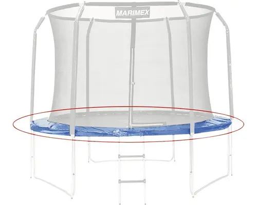 Randabdeckung für Trampolin Marimex Ø 244 cm blau
