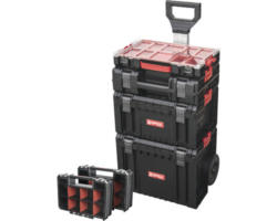 Werkzeugkoffer QBRICK System Two Cart Set - 6 in 1, 53 x 118 x 38 cm schwarz/rot