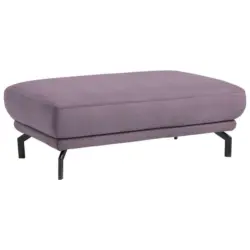 Hocker in Textil Lila, Flieder