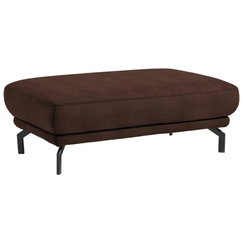 Hocker in Textil Braun