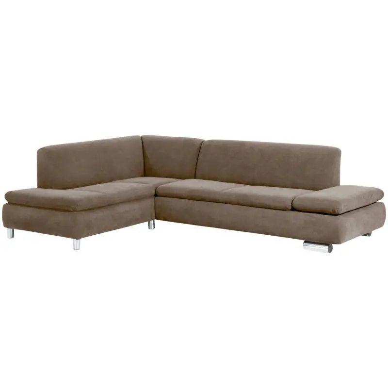 Ecksofa in Velours Sahara