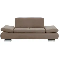 Zweisitzer-Sofa in Velours Sahara
