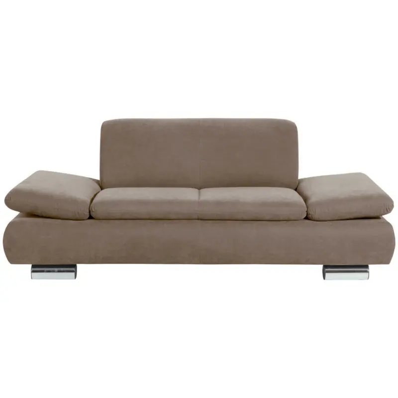 Zweisitzer-Sofa in Velours Sahara