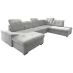 XXXLutz Lauterach - Ihr Möbelhaus bei Bregenz Wohnlandschaft in Mikrofaser Silberfarben