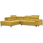 XXXLutz Lauterach - Ihr M&ouml;belhaus bei Bregenz Ecksofa in Webstoff Gelb