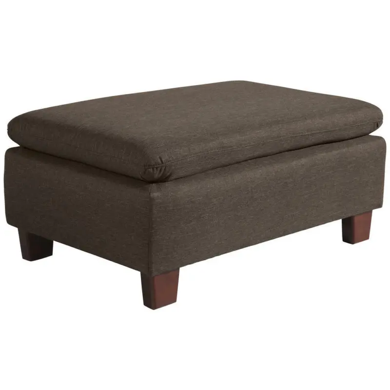 Hocker in Textil Braun