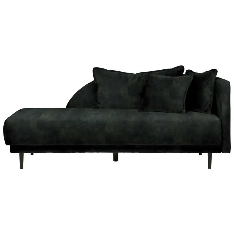 Liege in Webstoff Dunkelgrün