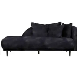 Liege in Webstoff Anthrazit