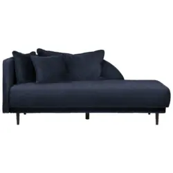 Liege in Webstoff Dunkelblau