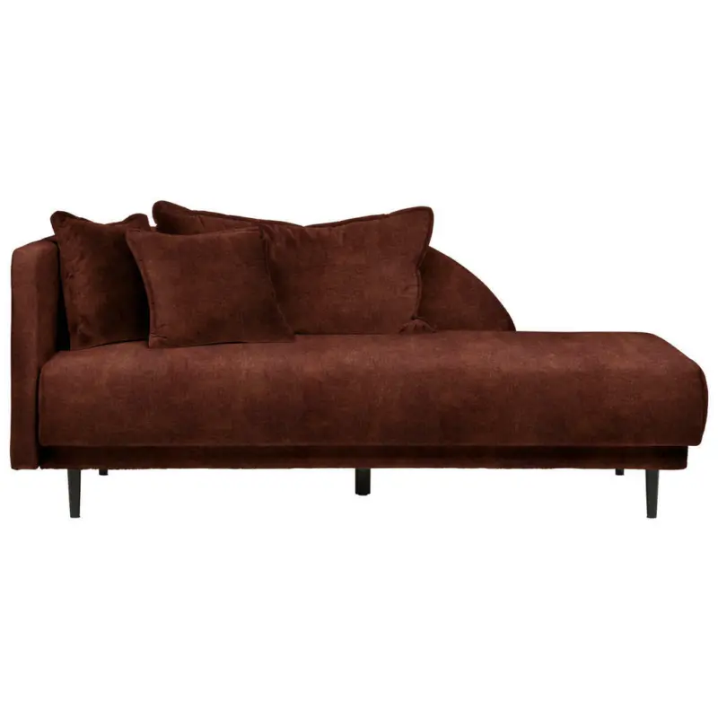 Liege in Webstoff Dunkelbraun