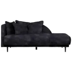 Liege in Webstoff Anthrazit