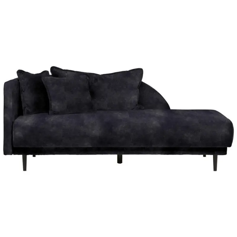 Liege in Webstoff Anthrazit