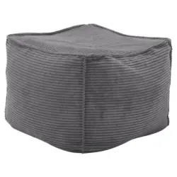 Hocker in Dunkelgrau