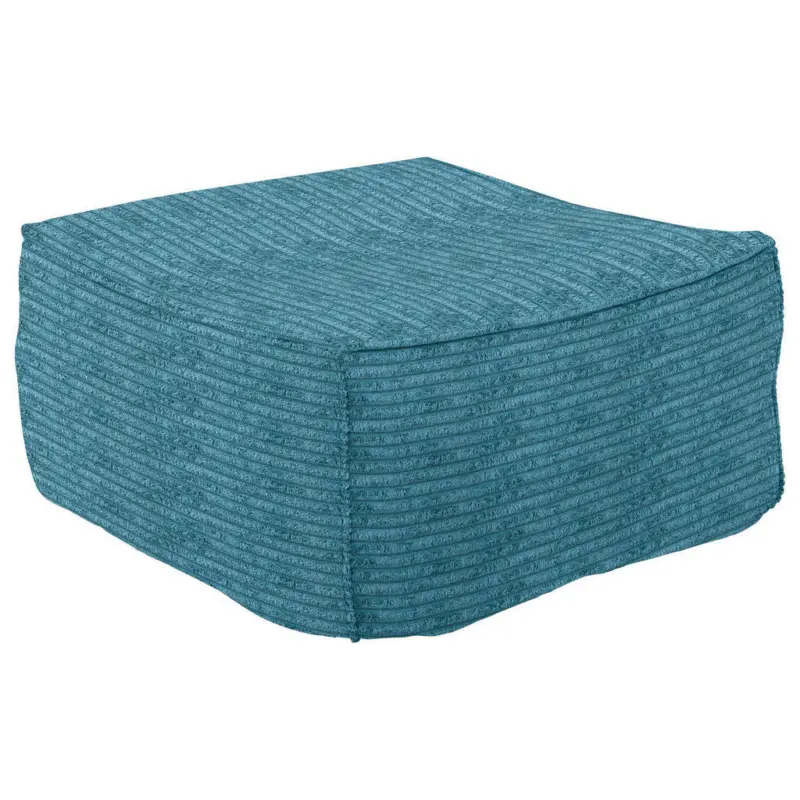 Hocker in Textil Petrol