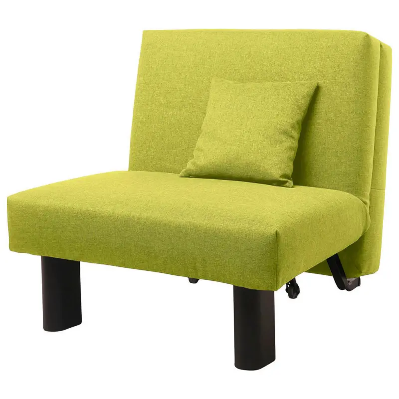 Schlafsessel in Flachgewebe Hellgr&uuml;n